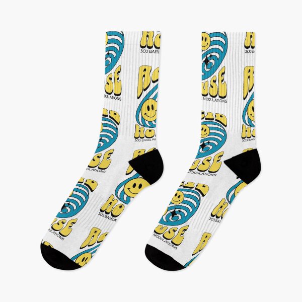 Item preview, ACID HOUSE  - 303 Smiley Vortex (blue/yellow)  designed and sold by Discothreadz.