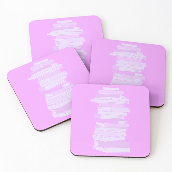 Item preview, Light Lavendar Purple Aesthetic Stack of Books designed and sold by KWZCreates.