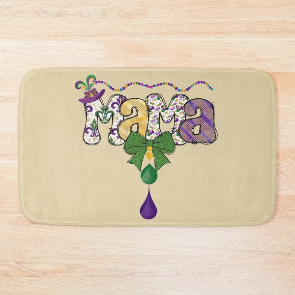 Item preview, Mardi Gras Mama Coquette Bow designed and sold by Bliss Find And Design.