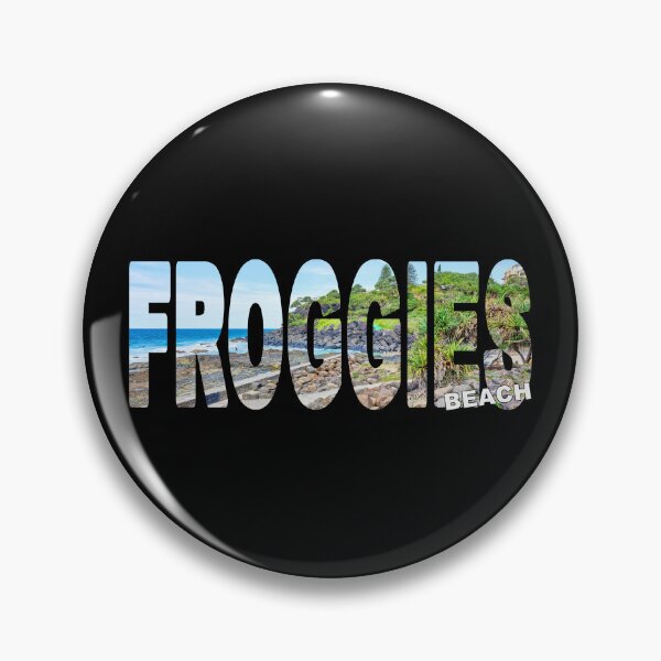 Item preview, FROGGIES BEACH - Gold Coast QLD Australia Point Danger designed and sold by Adam Gormley.