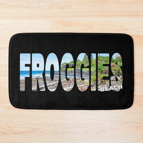 Item preview, FROGGIES BEACH - Gold Coast QLD Australia Point Danger designed and sold by Adam Gormley.