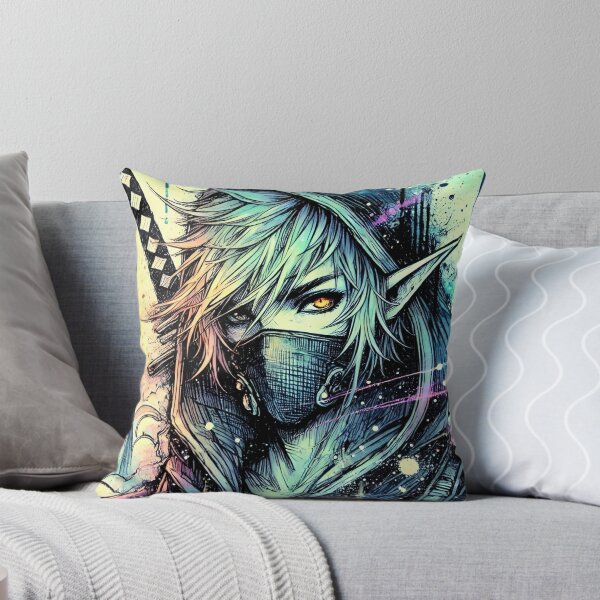 Item preview, Ninja sketch elf designed and sold by Lykaon Art.