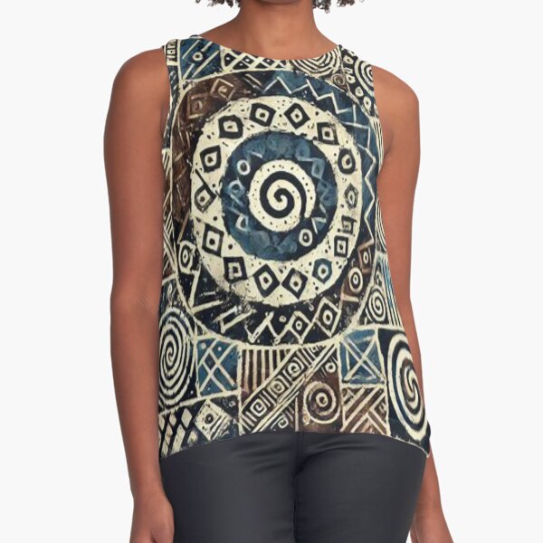 Item preview, Bogolan Mud Cloth inspired Patterns  designed and sold by Shs-Kenya.