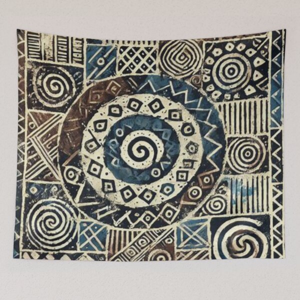 Item preview, Bogolan Mud Cloth inspired Patterns  designed and sold by Shs-Kenya.