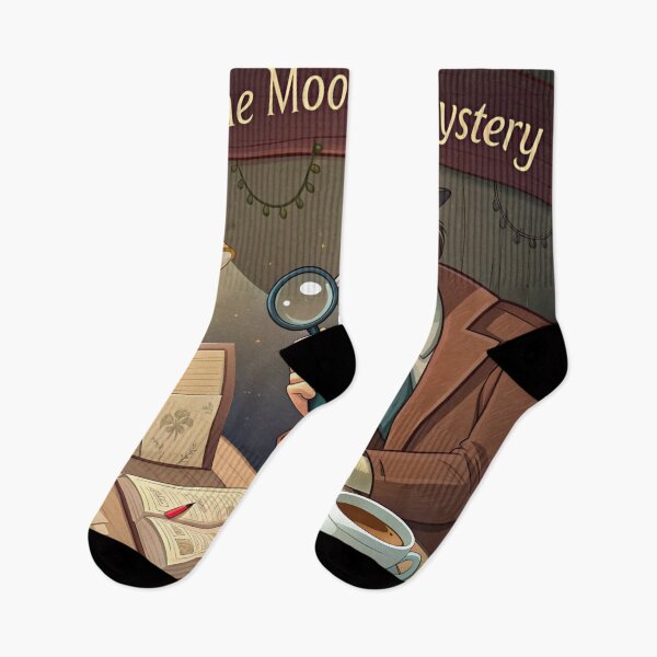 Item preview, In the Mood for a Mystery, Detective theme with a magnifying glass and book, Book Lover, Bibliophile, Bookworm, Book Addict, Reading Time  designed and sold by PixelStoneDesign .