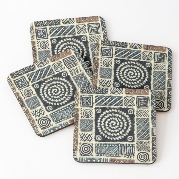 Item preview, Bogolan Mud Cloth inspired Patterns  designed and sold by Shs-Kenya.