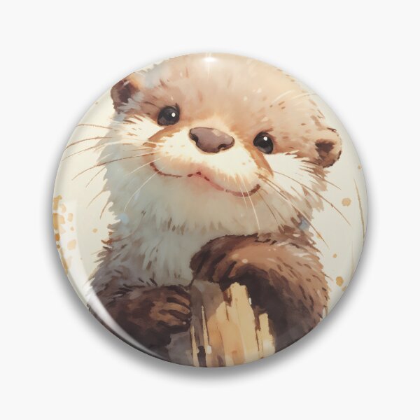 Item preview, Adventurous Otter Holding the Dock designed and sold by AshiraCreations.