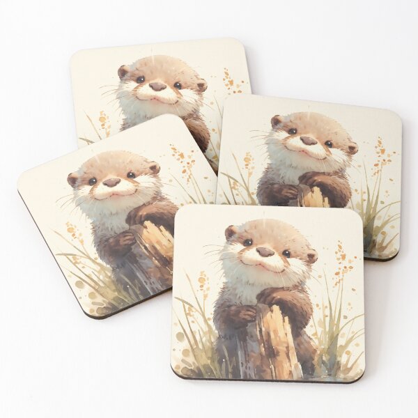 Item preview, Adventurous Otter Holding the Dock designed and sold by AshiraCreations.