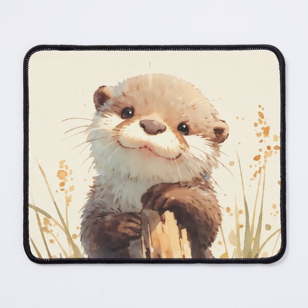 Item preview, Adventurous Otter Holding the Dock designed and sold by AshiraCreations.