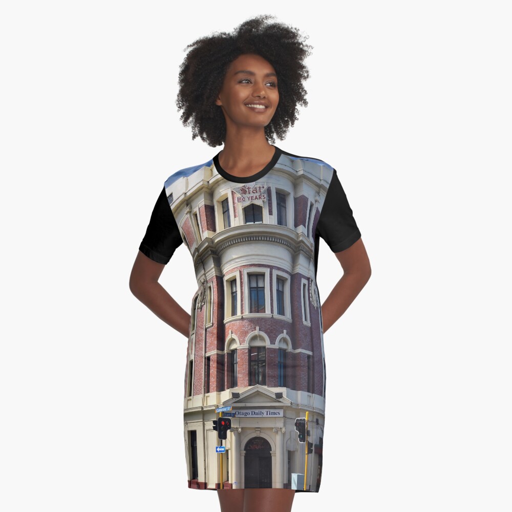 Item preview, Graphic T-Shirt Dress designed and sold by urbanfragments.
