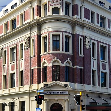 Artwork thumbnail, Historic Otago Daily Times Building in Dunedin New Zealand Architecture by Michael McGimpsey