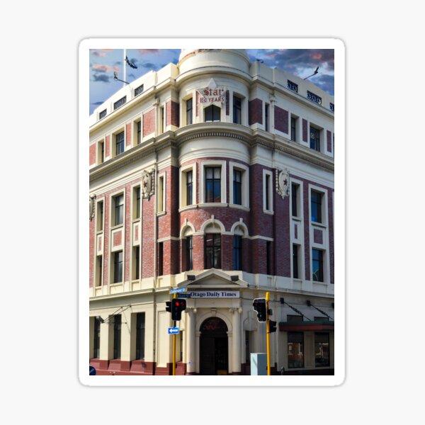 Item preview, Historic Otago Daily Times Building in Dunedin New Zealand Architecture designed and sold by Michael McGimpsey.