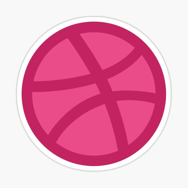Dribbble Sticker