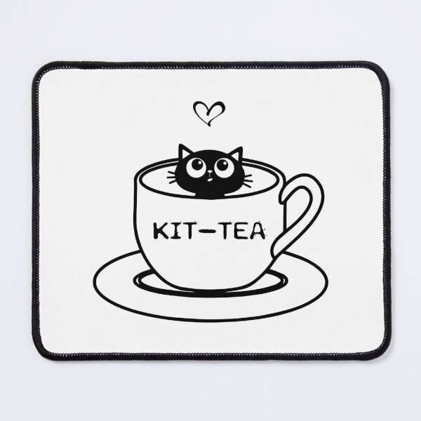 Item preview, Kit Tea - Playful Cat Lover Graphic Design designed and sold by BongoGraph.