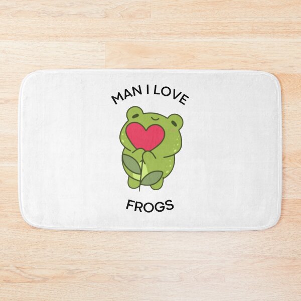 Item preview, Man I Love Frogs – Adorable Frog Lover Design designed and sold by RDclothes.