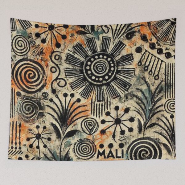 Item preview, Bogolan Mud Cloth inspired Patterns  designed and sold by Shs-Kenya.
