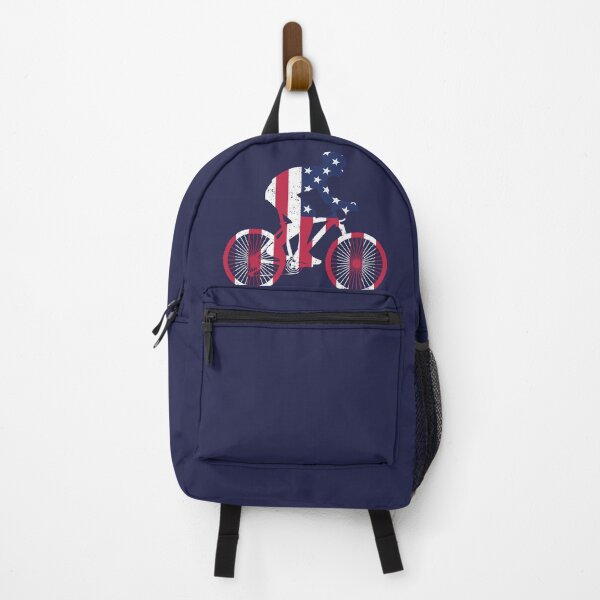 Item preview, USA Flag Color Bicycle - Patriotic Graphic Design designed and sold by BongoGraph.