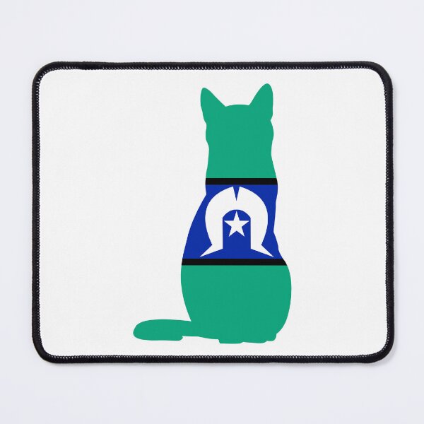 Item preview, Torres Strait Cat Flag designed and sold by wickedcartoons.