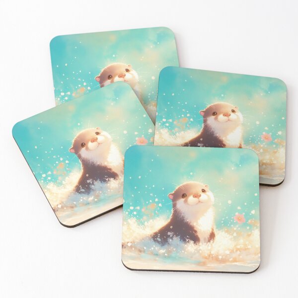 Item preview, Otter in a Splash of Spring designed and sold by AshiraCreations.