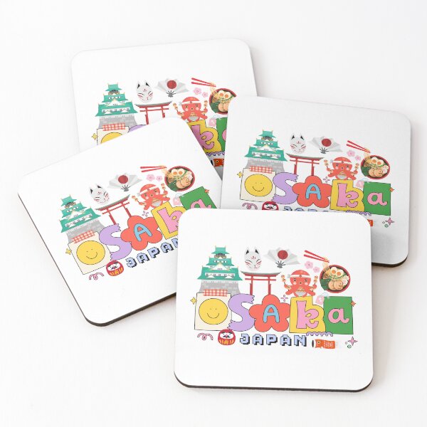 Artikelvorschau, OSAKA, JAPAN Zeigen Sie Ihre Liebe zu Osaka mit diesem lebendigen Design! entworfen und verkauft von LETSGOPICNIC.