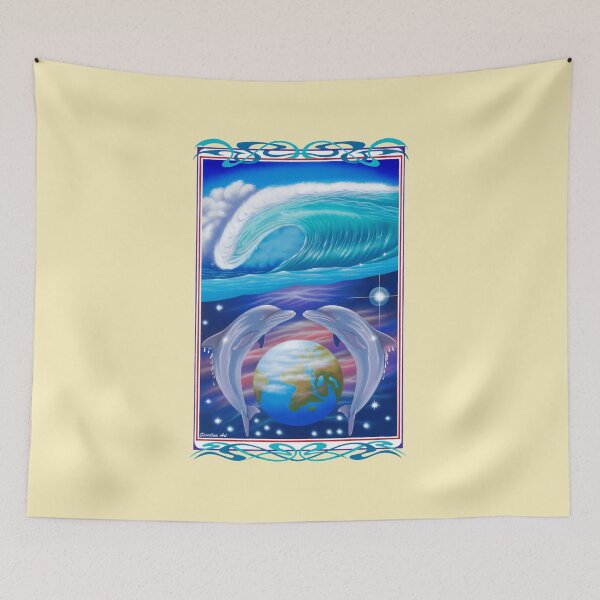 Item preview, Cosmic Dolphin World 2025 designed and sold by speedlineart.