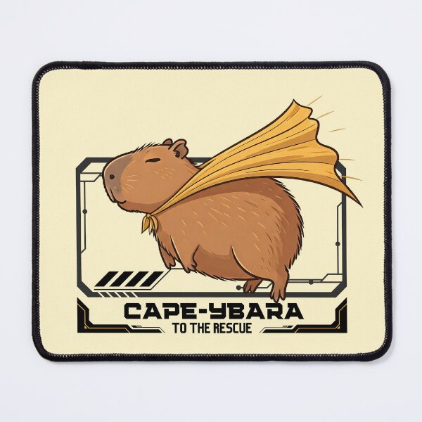 Item preview, Cape-ybara To The Rescue designed and sold by The magic Yellow bus.