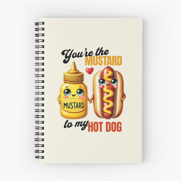Item preview, You're The Mustard To My Hotdog Valentines Day  designed and sold by InspireGlow.