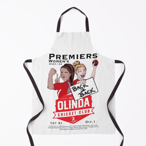 Item preview, Olinda CC Women’s Premiers Team Poster 2023-24 designed and sold by Chestnut Falls Studio.