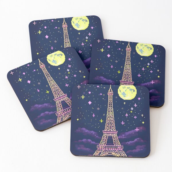 Item preview, Torre Eiffel en pixel art designed and sold by Newrealis.