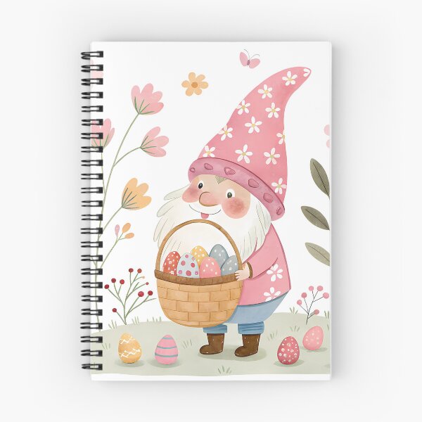 Item preview, A0664 Cheerful Springtime Gnome Watercolor - Adorable Digital Clipart for Easter Crafts, Scrapbooking, Invitations, and DIY Projects designed and sold by angieart68.