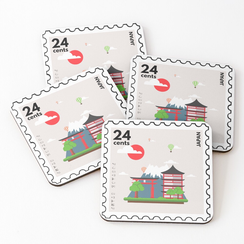 Item preview, Coasters (Set of 4) designed and sold by RabbitK.