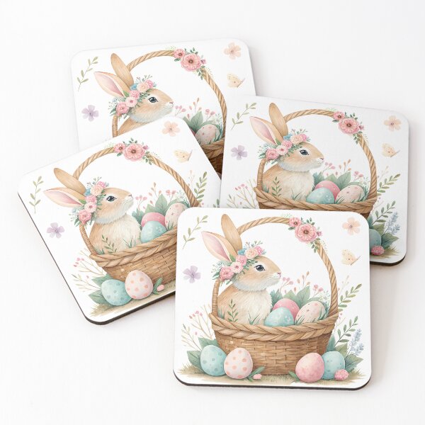 Item preview, A0665 Easter Basket Bliss Watercolor - Whimsical Digital Clipart for Easter Crafts, Invitations, Scrapbooking, and Spring DIY Projects designed and sold by angieart68.