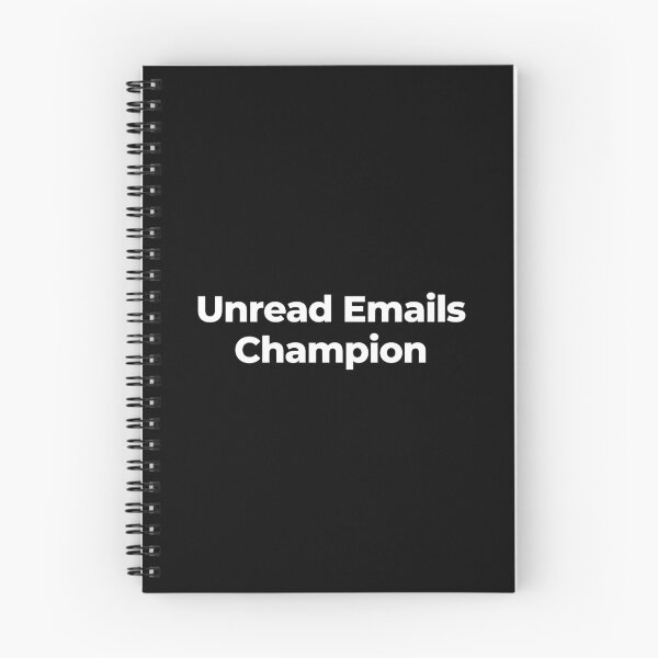 Item preview, Unread Emails Champion designed and sold by MuzamilAhmed.