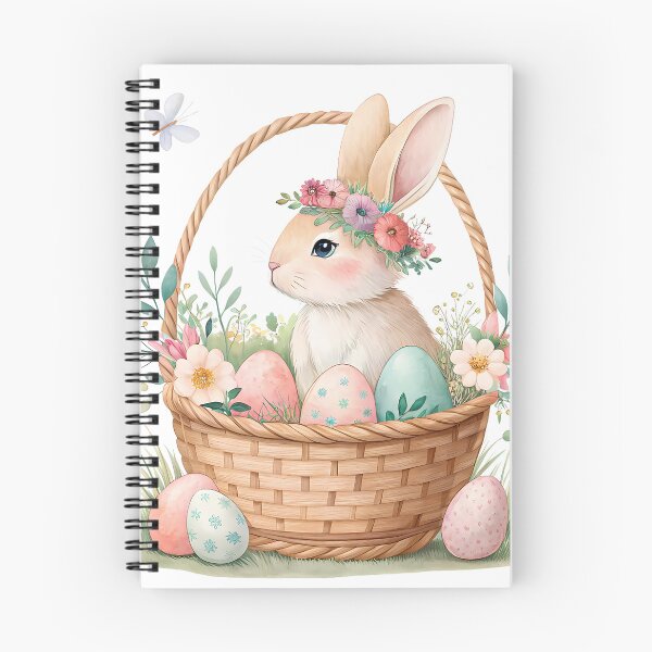 Item preview, A0665 Easter Basket Bliss Watercolor - Whimsical Digital Clipart for Easter Crafts, Invitations, Scrapbooking, and Spring DIY Projects designed and sold by angieart68.