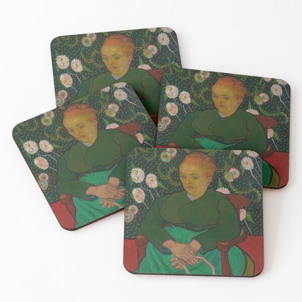 Item preview, La Berceuse (Woman Rocking a Cradle; Augustine-Alix Pellicot Roulin, 1851–1930) Vincent van Gogh Dutch 1889 designed and sold by KWZCreates.