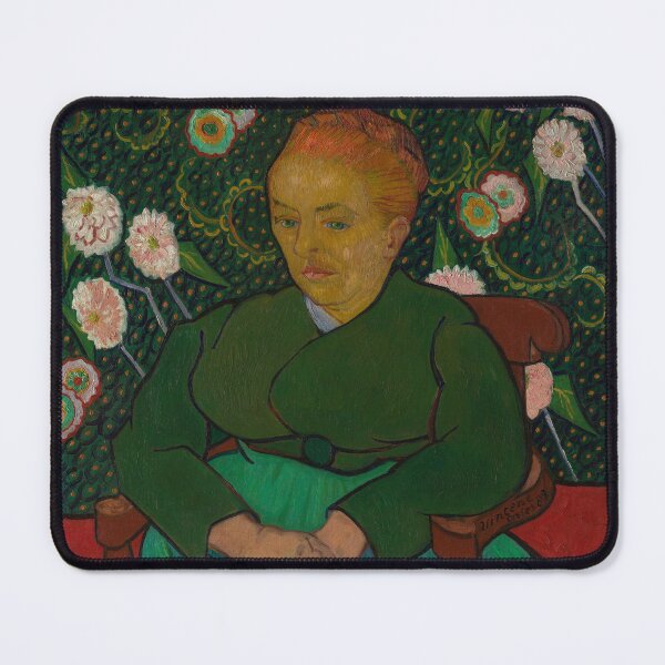 Item preview, La Berceuse (Woman Rocking a Cradle; Augustine-Alix Pellicot Roulin, 1851–1930) Vincent van Gogh Dutch 1889 designed and sold by KWZCreates.