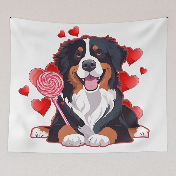 Item preview, Valentine's Day Bernese Mountain Dog Sweetheart designed and sold by GoodyPaws.