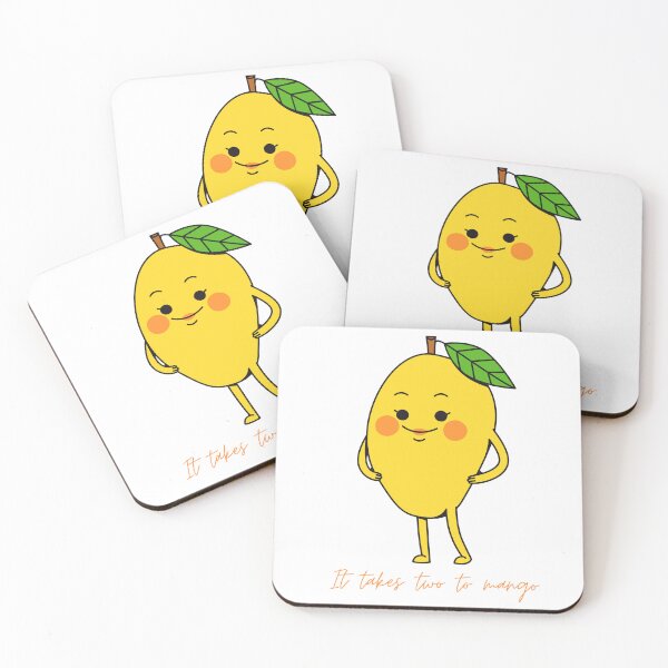 Item preview, It Takes Two to Mango Cute Print designed and sold by stxaris.