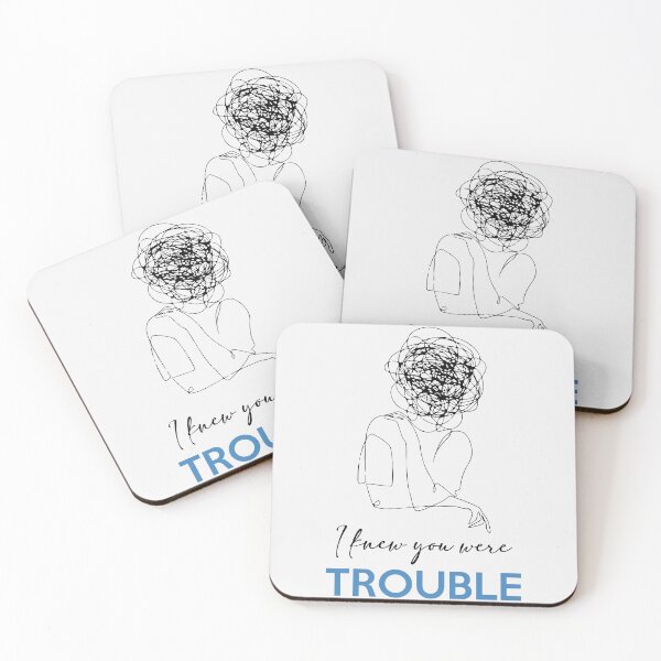 Item preview, I Knew You Were Trouble designed and sold by Fanverse Merchandise.