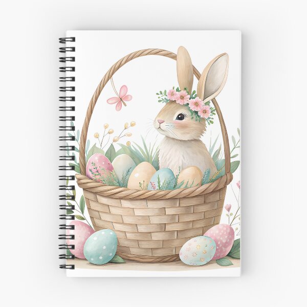 Item preview, A0665 Easter Basket Bliss Watercolor - Whimsical Digital Clipart for Easter Crafts, Invitations, Scrapbooking, and Spring DIY Projects designed and sold by angieart68.