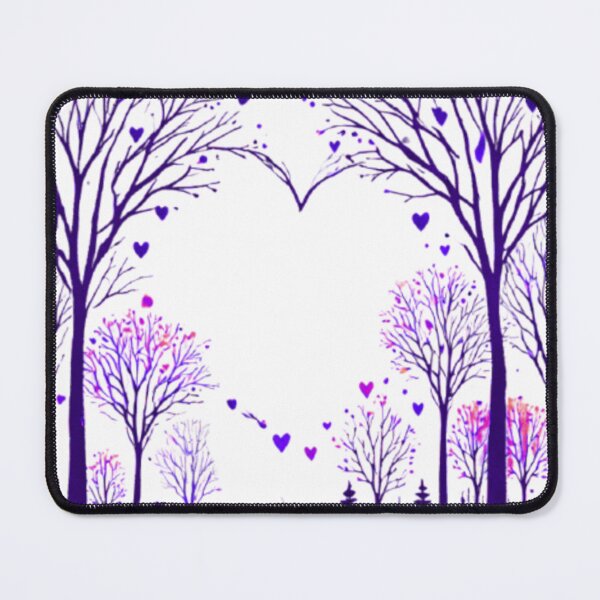 Item preview, Heartful Forest. Purple designed and sold by LyssasMindArt.