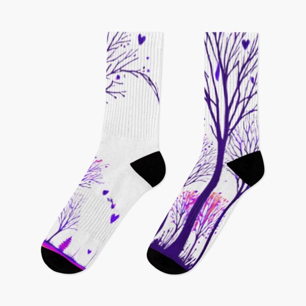 Item preview, Heartful Forest. Purple designed and sold by LyssasMindArt.