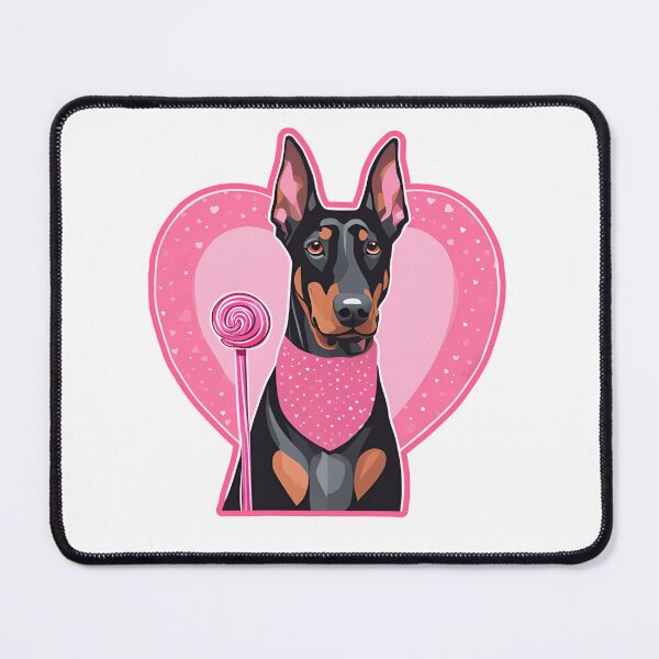Item preview, Valentine's Day Doberman Elegance designed and sold by GoodyPaws.