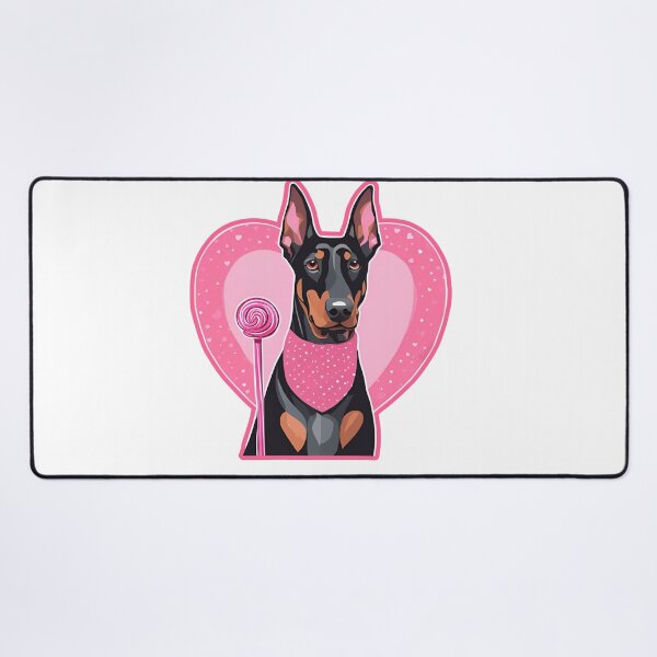 Item preview, Valentine's Day Doberman Elegance designed and sold by GoodyPaws.