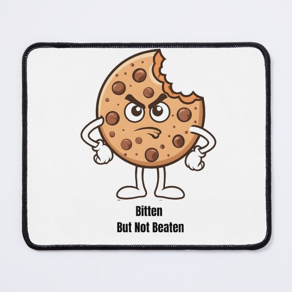 Item preview, Tough Cookie - Bitten But Not Beaten designed and sold by orangemor.