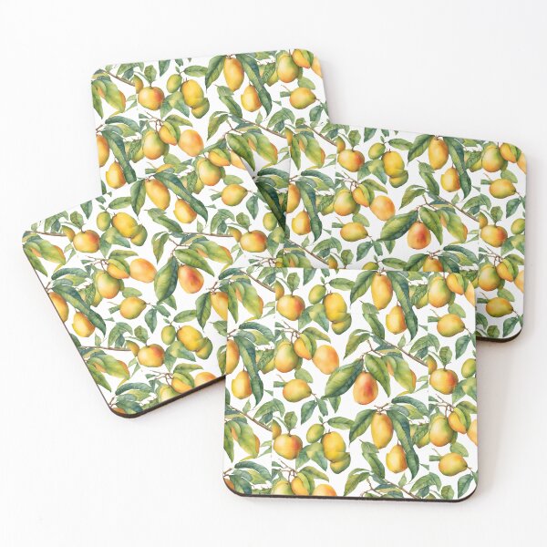 Item preview, Beautiful Stunning Mango Painting Print designed and sold by stxaris.