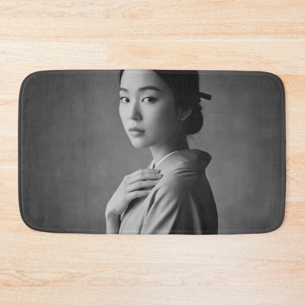 Item preview, Portrait of a beautiful woman in kimono - Premonition - designed and sold by store-wasabi.