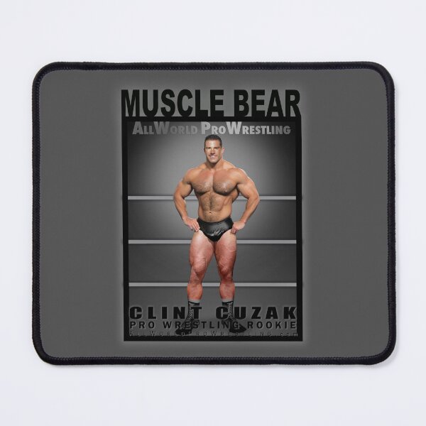 Item preview, CLINT CUZAK - Muscle Bear - AWPW Pro Wrestler designed and sold by DavidMonsterInc.