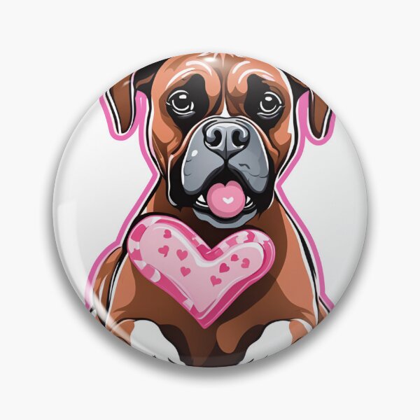 Artikelvorschau, Valentinstag Boxer Liebe entworfen und verkauft von GoodyPaws.