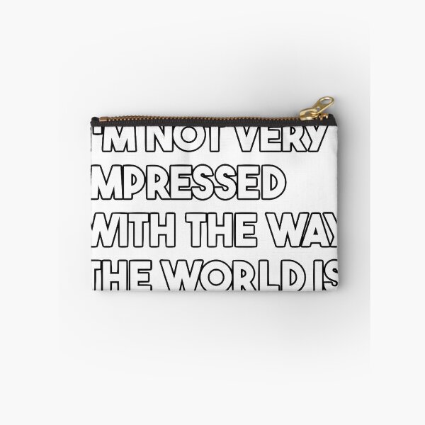 Item preview, Not Impressed, plain designed and sold by Lovely Memetics.